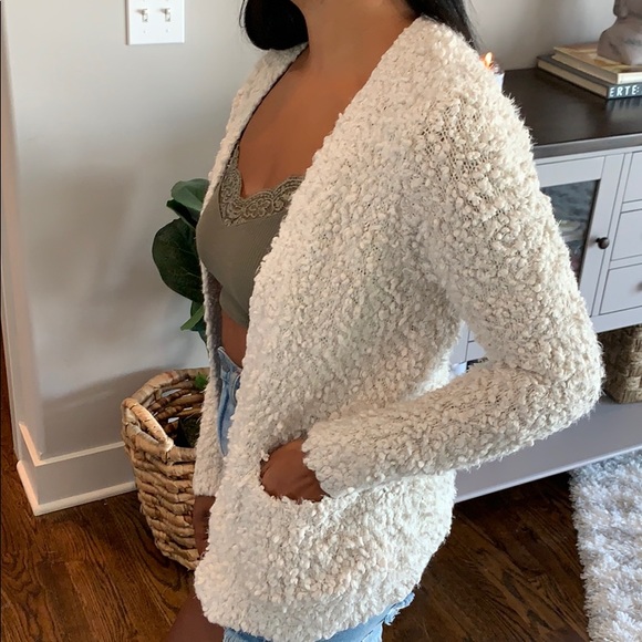 Fuzzy Cardigan - Picture 2 of 2